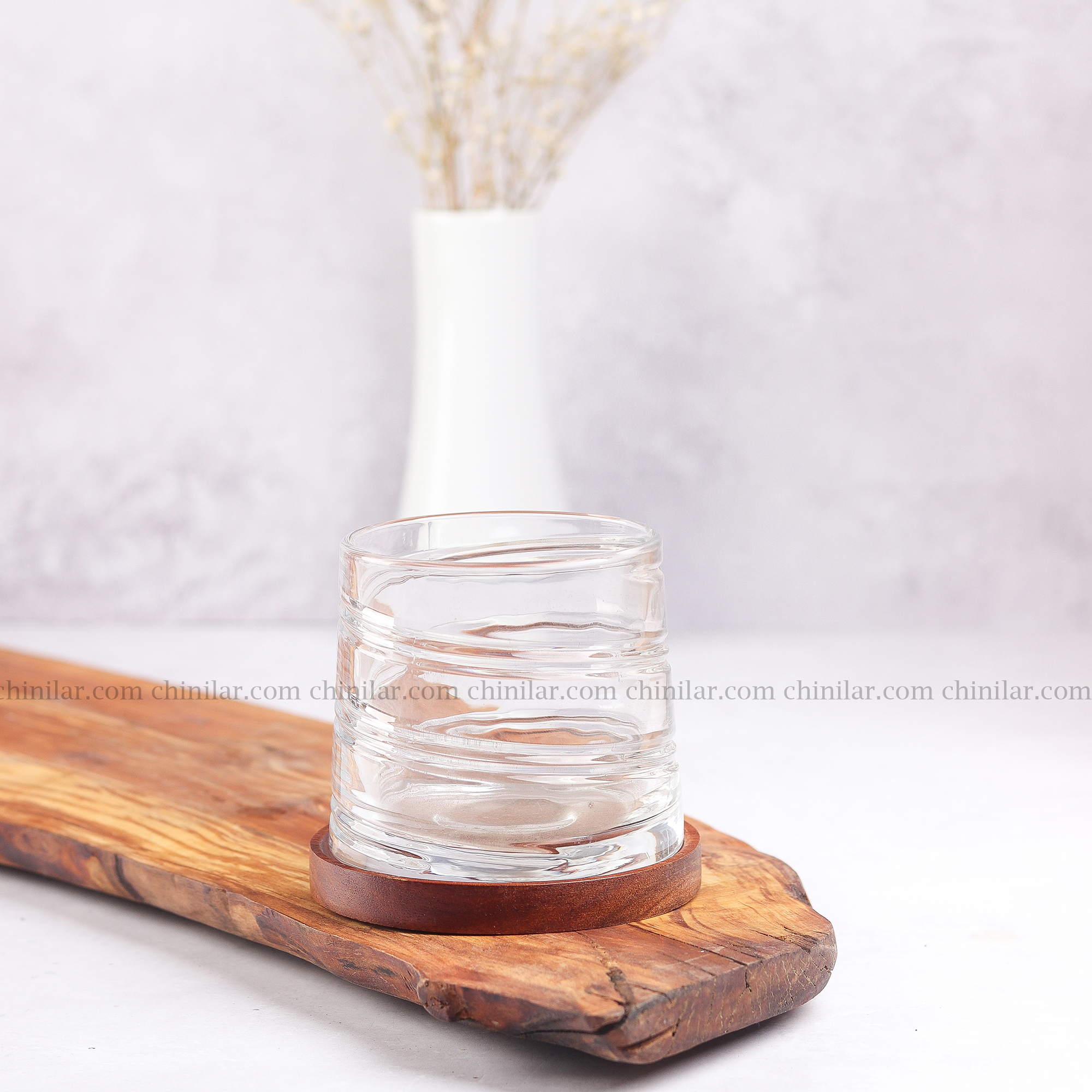 لیوان چرخان با زیره چوبی دنی هوم مدل خطی تکی