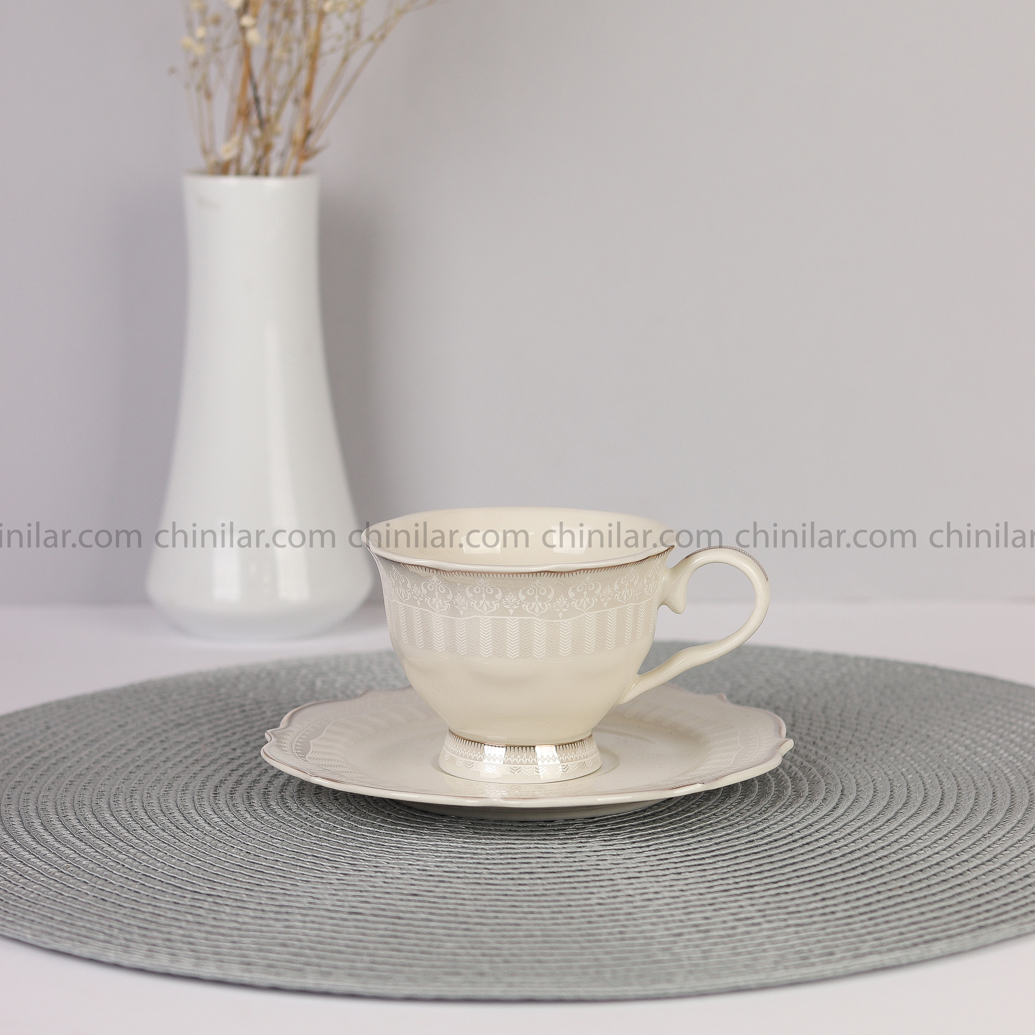سرویس فنجان و نعلبکی طرح 3014 چینی نیوبن دارسی
