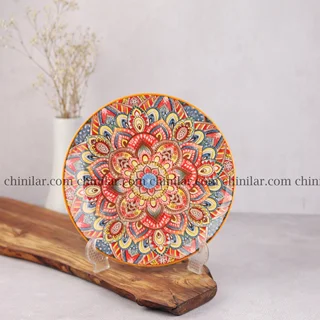 پیش دستی طرح پاییز سرامیکی