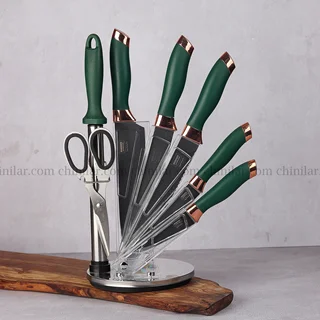 سرویس چاقو بابسون 8 پارچه سبز