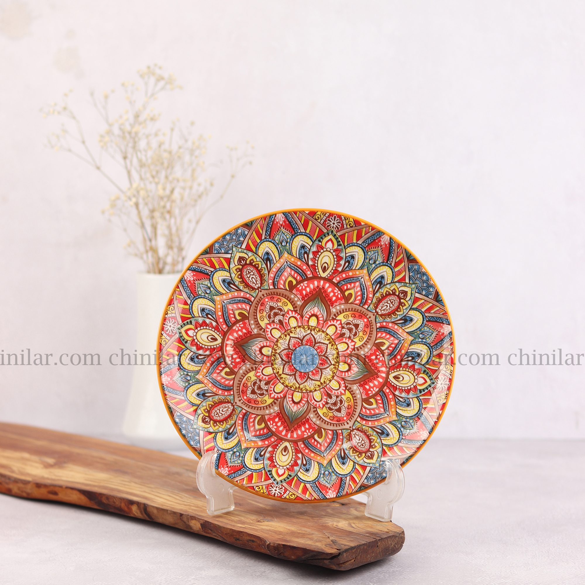 پیش دستی طرح پاییز سرامیکی